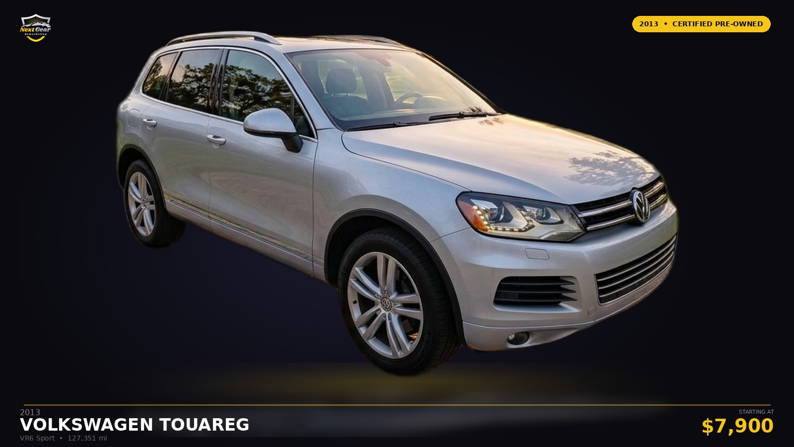 2013 Volkswagen Touareg — photo 1