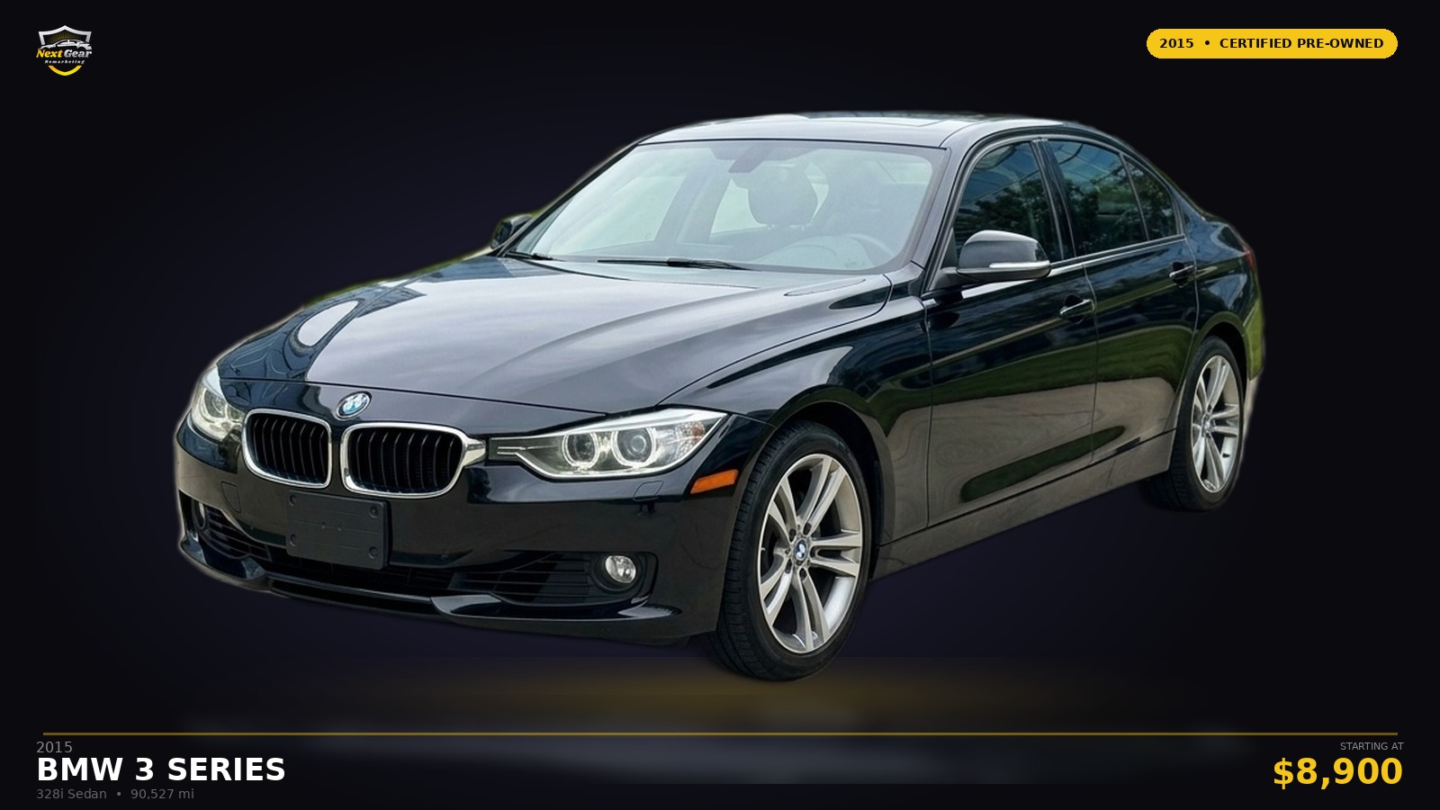 2015 BMW 3 Series — photo 1